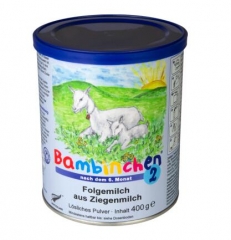 预售 Bambinchen Folgemilch 2 蓝色星球 羊奶粉 2段 6个月以上 400g