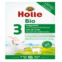 预售 Holle BIO-Folgemilch Ziegenmilchbasis 3 -  泓乐 羊奶粉 3段 10个月以上 有机 400g