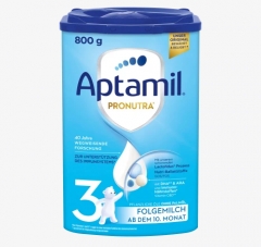德国仓库现货 Aptamil 爱他美 3段 婴儿奶粉 10-12个月 A3 800g——打包重量1150g