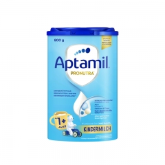 德国仓库现货 Aptamil 1+ 爱他美 1+ 婴儿奶粉 1岁以上 A1+ 800g--打包重量1.15kg