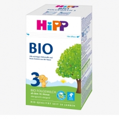 2024年新包装 HiPP BIO 3 喜宝 纯有机 3段 婴儿奶粉 10-12个月 B3 600g--支持拼箱  打包重量800g