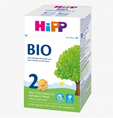 2024年新装包 HiPP BIO 2 喜宝 纯有机 2段 婴儿奶粉 6-10个月 B2 600g--支持拼箱  打包重量800g