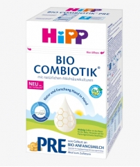 2024年新版 HiPP BIO Combiotik pre 喜宝 益生菌 pre段 婴儿奶粉 0-3个月 C0 600g--支持杂货拼箱   打包重量800g