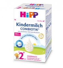 2024年新版 HiPP Kindermilch Combiotik 2+ 喜宝 益生菌 2+ 婴儿奶粉 2岁以上 C2+ 600g--支持杂货拼箱  打包重量800g