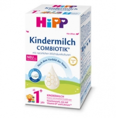 2024年版 HiPP Kindermilch Combiotik 1+ 喜宝 益生菌 1+ 婴儿奶粉 1岁以上 C1+ 600g--支持杂货拼箱  打包重量800g