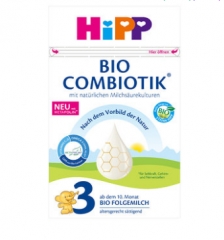 2024年新版 HiPP BIO Combiotik 3 喜宝 益生菌 3段 婴儿奶粉 10-12个月 C3 600g--支持杂货拼箱   打包重量800g