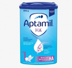 （临期2025.12）德国 Aptamil HA 1 爱他美 HA 1段 免敏奶粉 0-6个月 AHA1 800g
