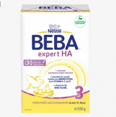 Nestle BEBA HA 3 雀巢 贝巴 HA 3段 免敏婴儿奶粉 10个月以上 NHA3 550g