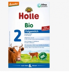 预售15-20天 德国（日期与超市同步）Holle Organic Infant 2 泓乐 有机 2段 牛奶粉 6-10个月 OI2 600g