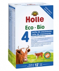 预售 德国 Holle Bio Kindermilch 4 泓乐 有机 4段 牛奶粉 1岁以上 BK4 600g