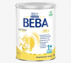 预售 新包装 德国Nestlé雀巢BEBA贝巴奶粉1+段（12个月以上）800g