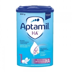德国直邮 Aptamil HA 1 爱他美 HA 1段 免敏奶粉 0-6个月 AHA1 800g